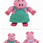 Farm Friends Pig Free Knitting Pattern