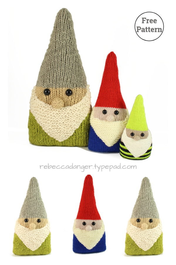 Gnome Nuggets Free Knitting Pattern