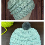 Laramie Beanie Free Knitting Pattern