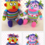 Little Worry Monsters Toy Knitting Pattern