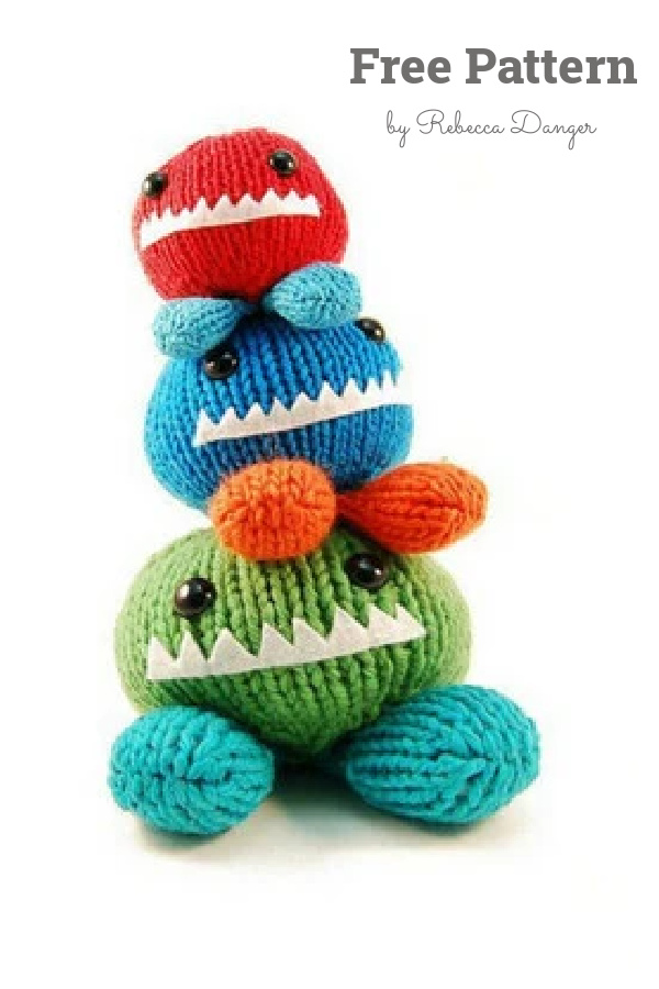 Monster Chunks Free Knitting Pattern