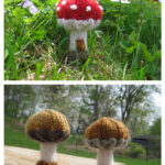 Mushroom or Fairy House Free Knitting Pattern