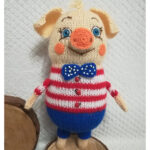 Pig Naf-Naf Free Knitting Pattern