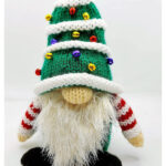 Santa Tree Gonk Christmas Gnome Knitting Pattern