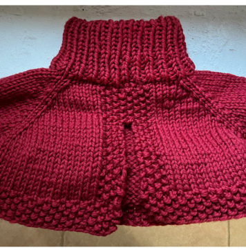 The Bed Cape Free Knitting Pattern