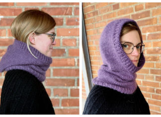 The Notorious Hooded Cowl Free Knitting Pattern