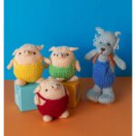 Three Little Pigs Free Knitting Pattern