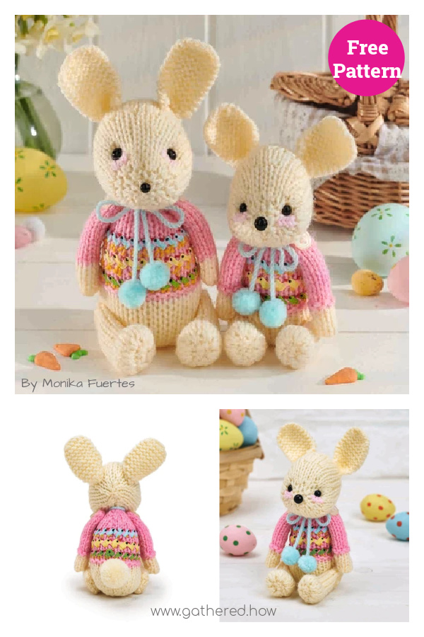 Adorable Baby Bunny Free Knitting Pattern
