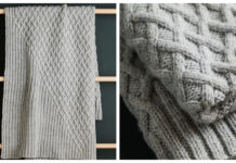 Emblem Blanket Free Knitting Pattern