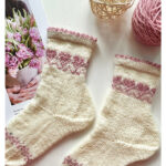 I heart U Socks Free Knitting Pattern