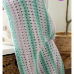 Minna Garter Eyelet Blankie Free Knitting Pattern