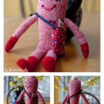 Valentine Mail Monster Free Knitting Pattern