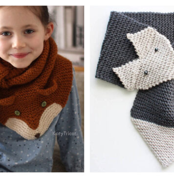10+ Fox Scarf Knitting Patterns