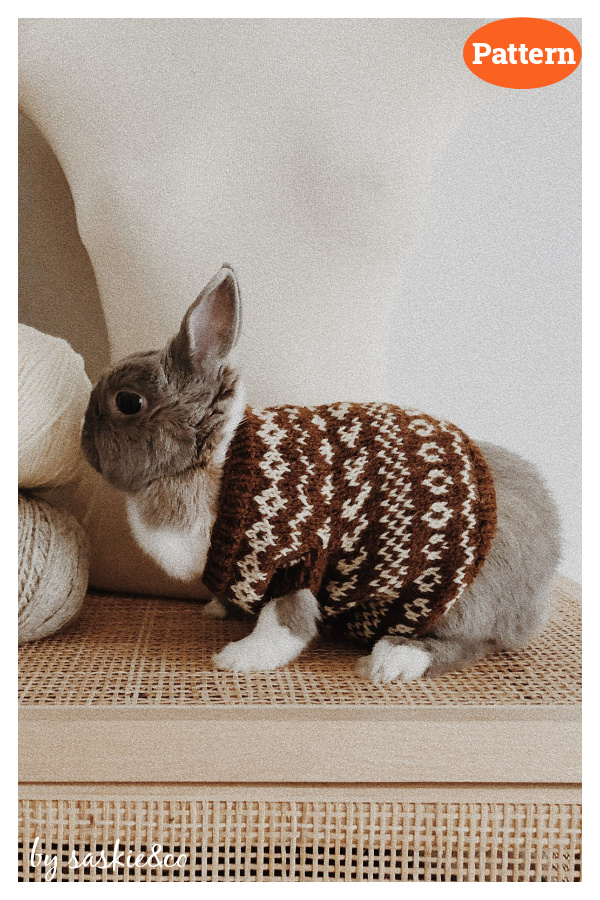 Bunny Hug Knitting Pattern