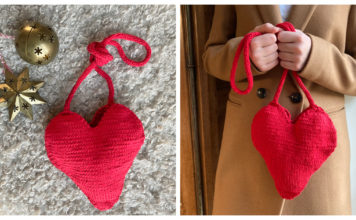 Cupid Bag Free Knitting Pattern