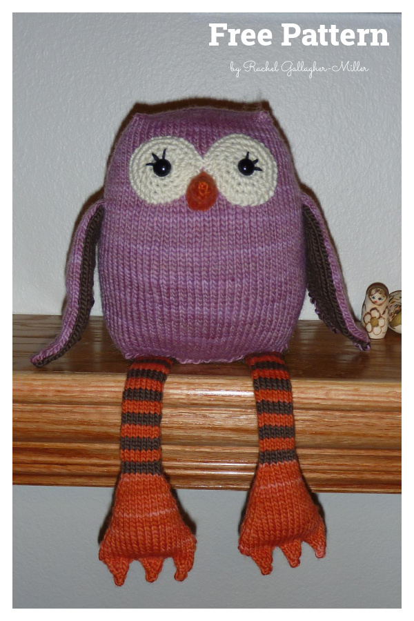 Lucy's Owl Free Knitting Pattern 