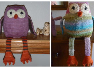 Lucy's Owl Free Knitting Pattern