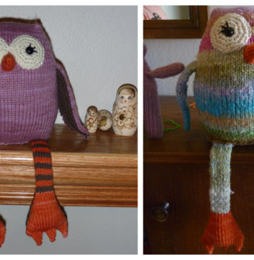 Lucy's Owl Free Knitting Pattern