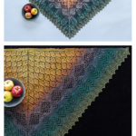 Porcupine Island Shawl Free Knitting Pattern