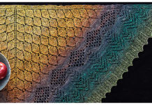 Porcupine Island Shawl Free Knitting Pattern