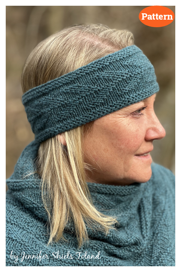 Seafield Headband Knitting Pattern