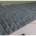 Simple Blocks Baby Blanket Free Knitting Pattern