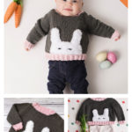 Sleepy Bunny Sweater Free Knitting Pattern