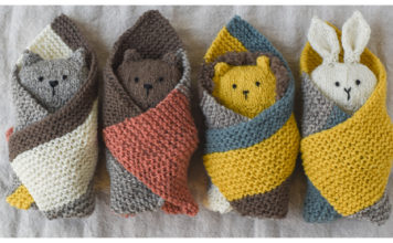 Swaddle Pals Knitting Pattern