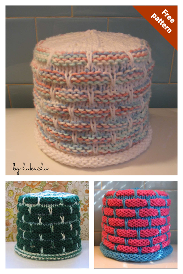 Toilet Paper Cover Free Knitting Pattern