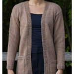 Boyfriend Cardigan Free Knitting Pattern