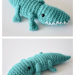 Alec the Alligator Free Knitting Pattern