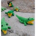 Baby Gators Free Knitting Pattern