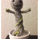 Baby Groot Free Knitting Pattern