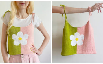 Daisy Top Free Knitting Pattern