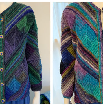 Magical Mitered Sweater Free Knitting Pattern