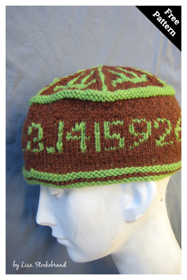 Math Geek Hat Free Knitting Pattern