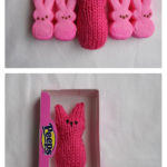 Peeps Bunny Free Knitting Pattern