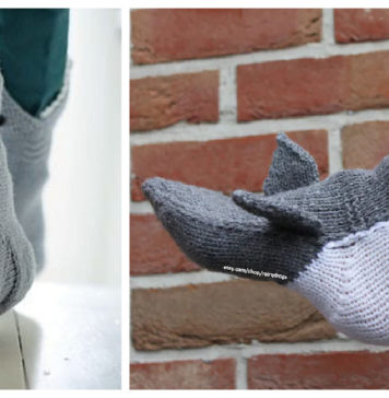 Shark Socks Knitting Patterns