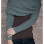 Sleeve Scarf Sweater Wrap Knitting Pattern