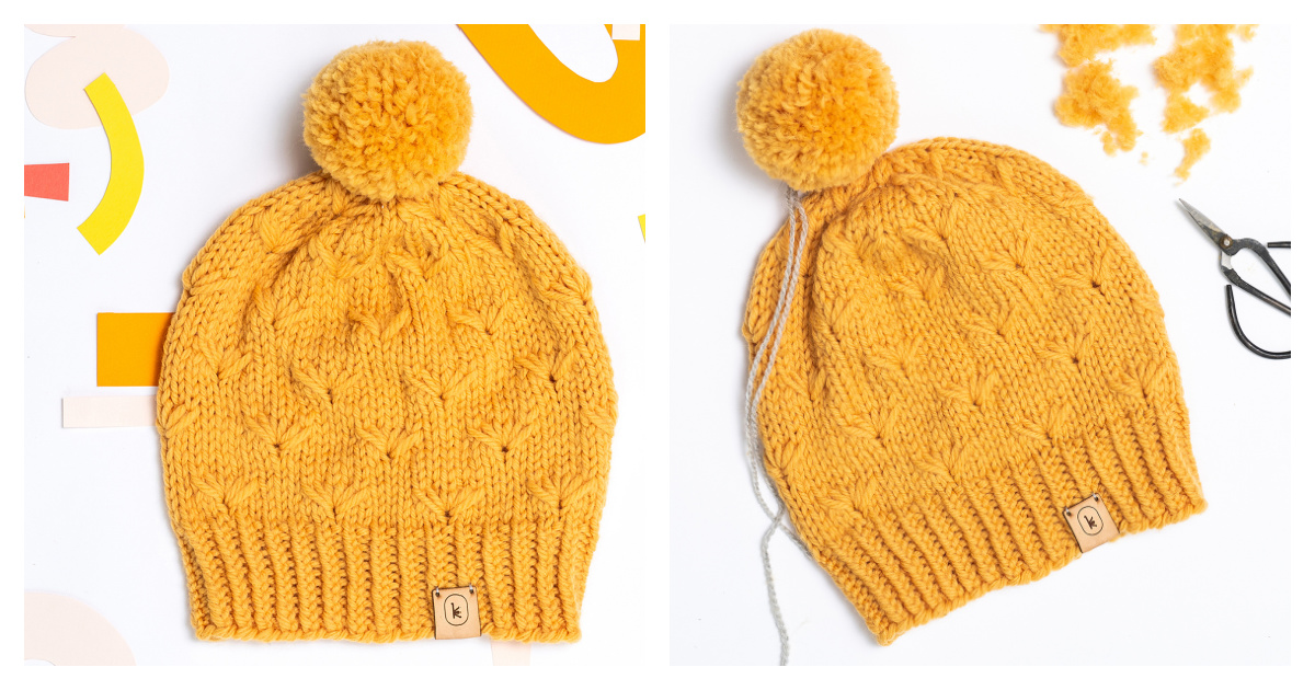 Upsala Hat Free Knitting Pattern