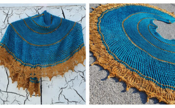 Τhe Nile Shawl Knitting Pattern