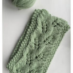 Branching into Spring Headband Free Knitting Pattern