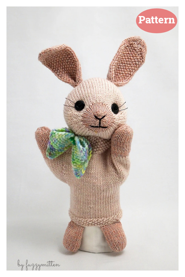 Bunny Puppet Knitting Pattern