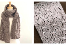 Love Me Knot Lace Scarf Free Knitting Pattern and Video Tutorial