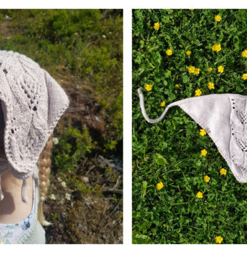 Penelope Kerchief Free Knitting Pattern