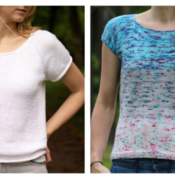 Perfect Knit T-Shirt Free Knitting Pattern