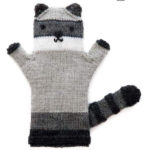 Raccoon Puppet Free Knitting Pattern