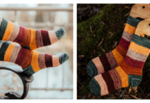 Scrappy Socks Free Knitting Pattern