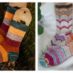 Scrappy Socks Free Knitting Pattern