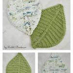 Seedling Washcloths Free Knitting Pattern